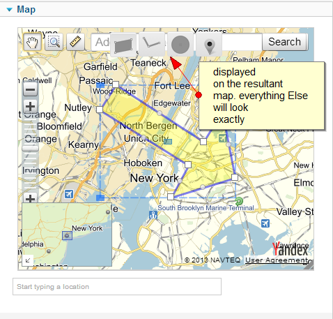 Map Control Elements